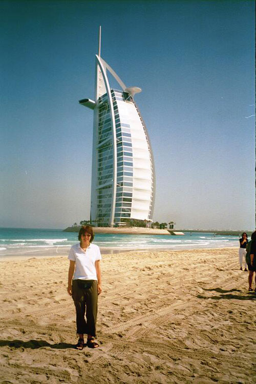 Sabine Zenleser in Dubai